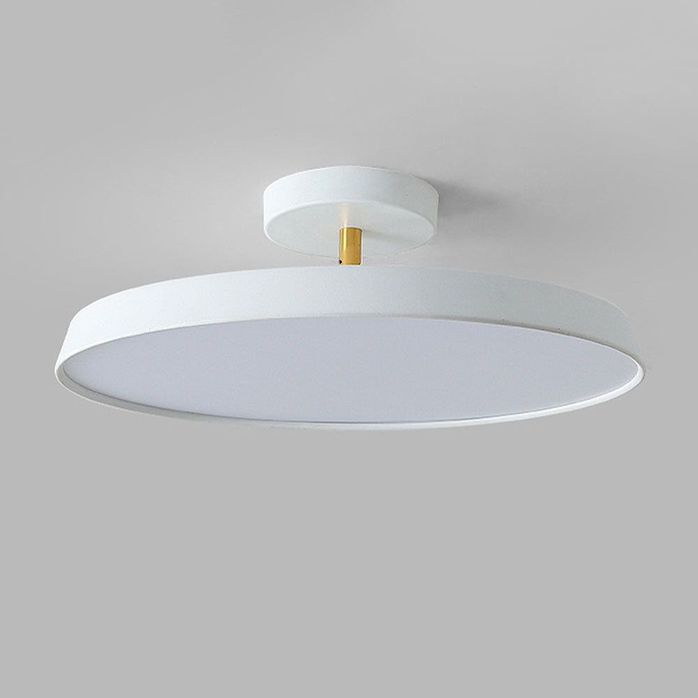 Luz de Techo Semi-Flush Moderna con Tonos Ajustables