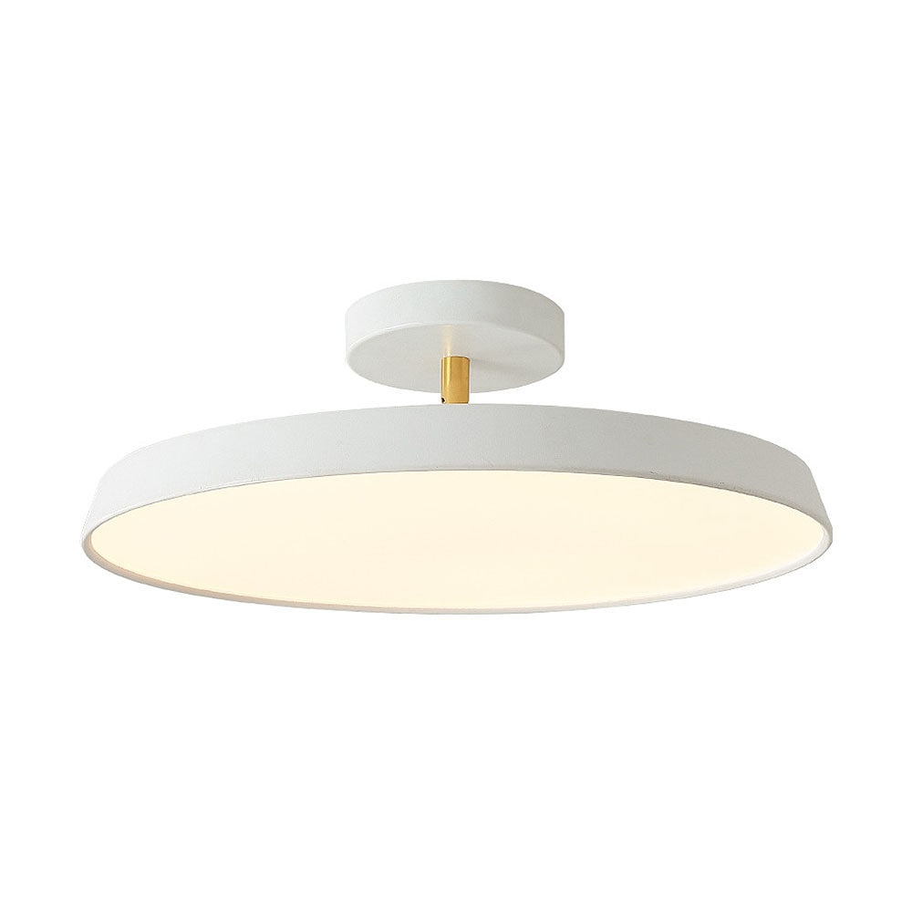 Luz de Techo Semi-Flush Moderna con Tonos Ajustables