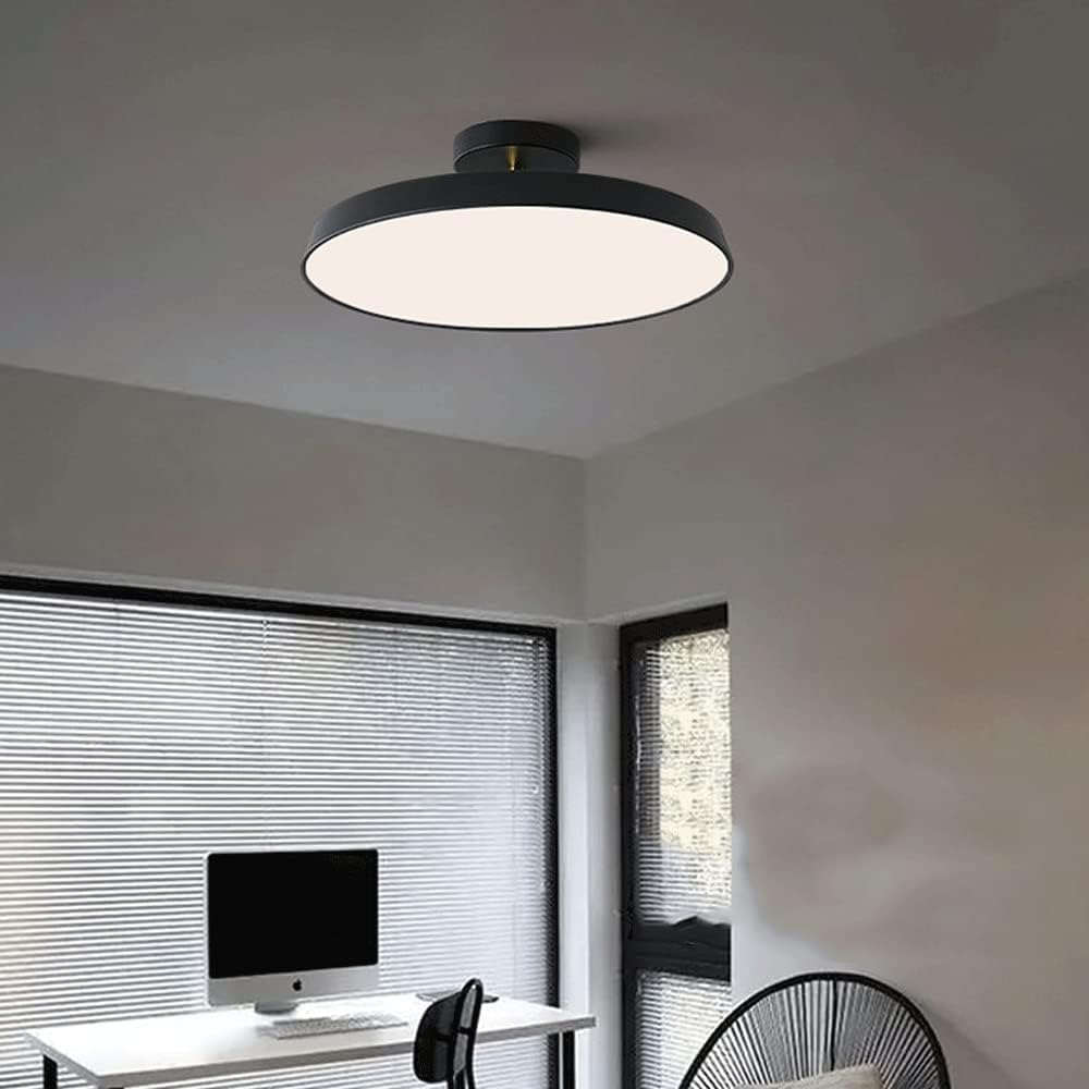 Luz de Techo Semi-Flush Moderna con Tonos Ajustables
