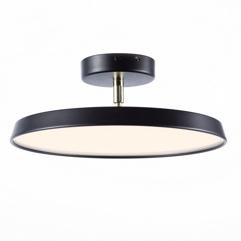 Luz de Techo Semi-Flush Moderna con Tonos Ajustables