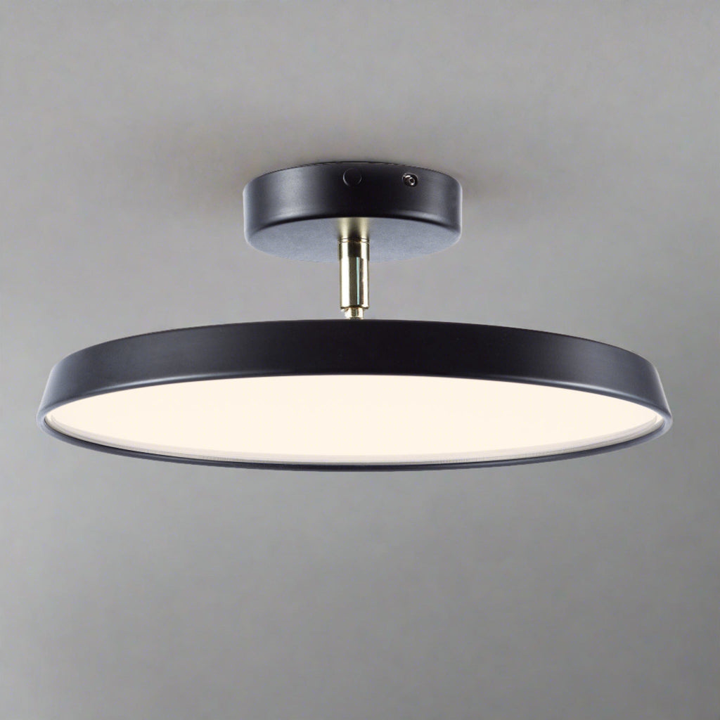 Luz de Techo Semi-Flush Moderna con Tonos Ajustables