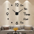 Reloj de Pared 3D | Decoración Moderna 3D con Estilo Elegante