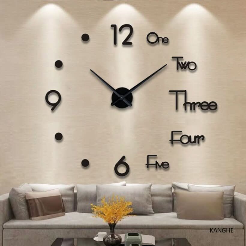 Reloj de Pared 3D | Decoración Moderna 3D con Estilo Elegante