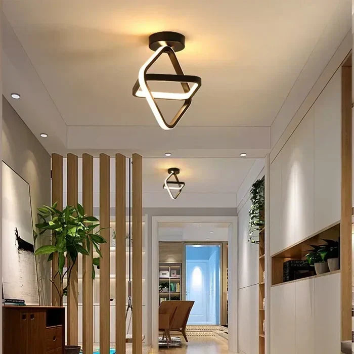 Lámpara de Techo LED Moderna | Diseño Eficiente Energéticamente | 24 cm