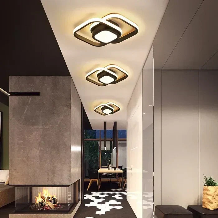 Lámpara de Techo LED Moderna | Diseño Eficiente Energéticamente | 24 cm