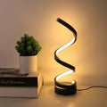 TwistLight - Lámpara de Mesa LED Moderna Diseño Espiral