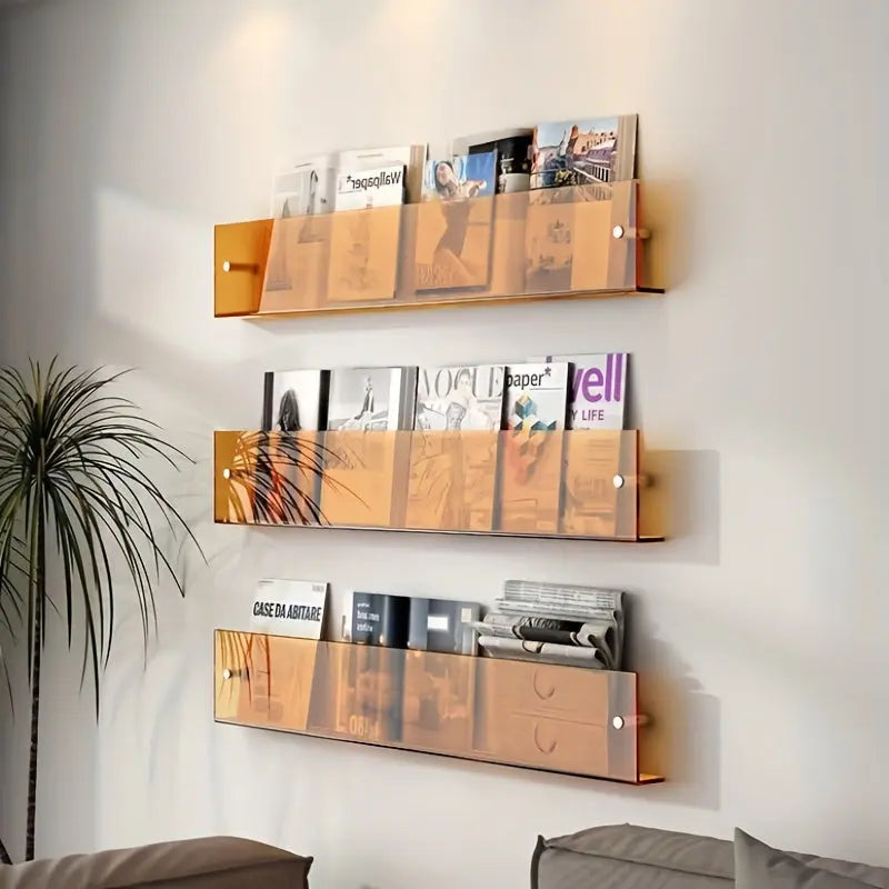 Decoración de Pared | Estante para Libros Marco - Moderno y Funcional
