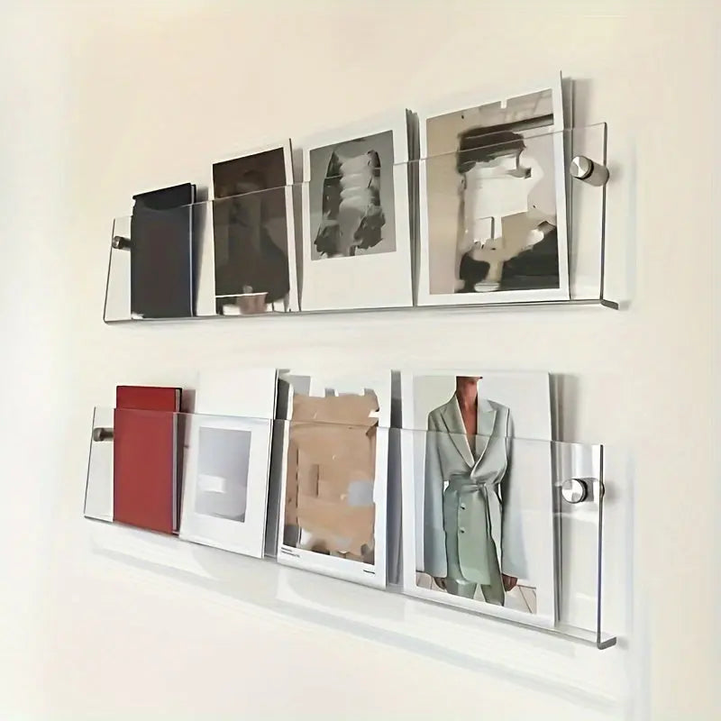 Decoración de Pared | Estante para Libros Marco - Moderno y Funcional