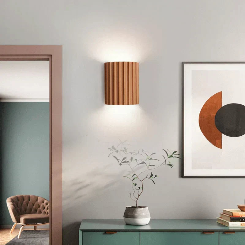 ArtiGlow - Lámpara de Pared con Diseño Único en Resina, Eficiente Energéticamente