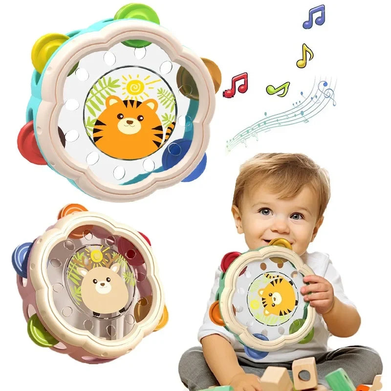 Set de Instrumentos Musicales Montessori para Bebés (6-12 Meses)