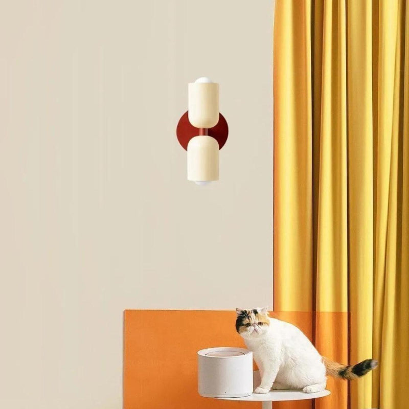 Moderna Lámpara de Pared LED Doble - Iluminación de Pared Versátil
