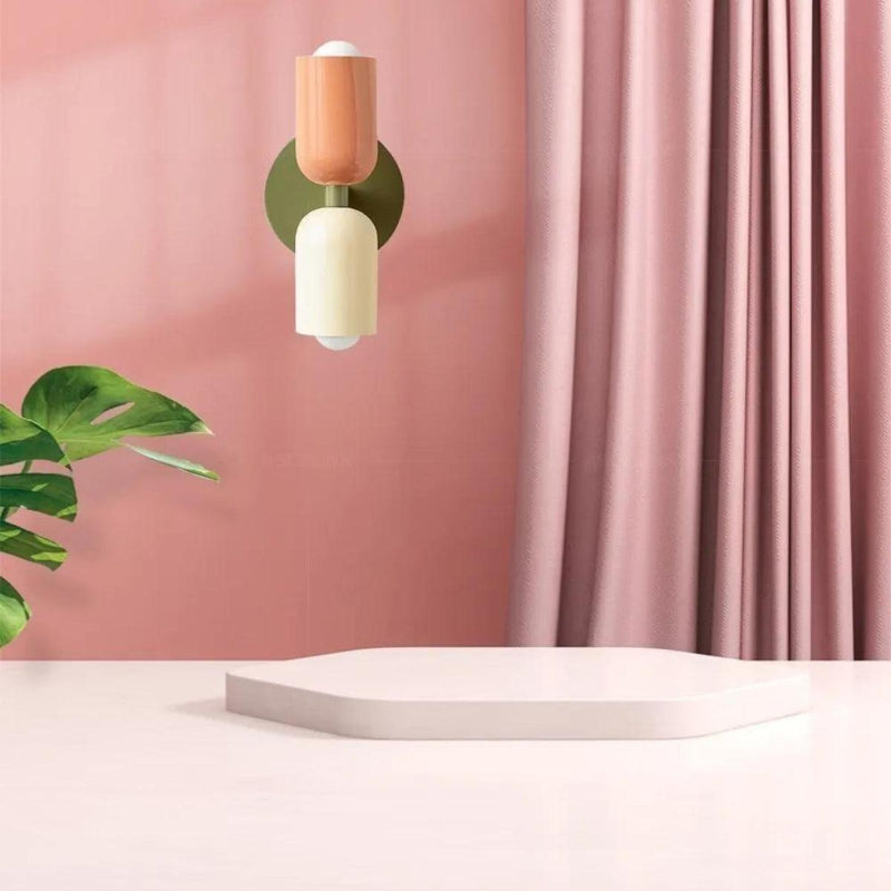 Moderna Lámpara de Pared LED Doble - Iluminación de Pared Versátil