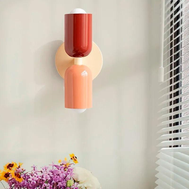 Moderna Lámpara de Pared LED Doble - Iluminación de Pared Versátil