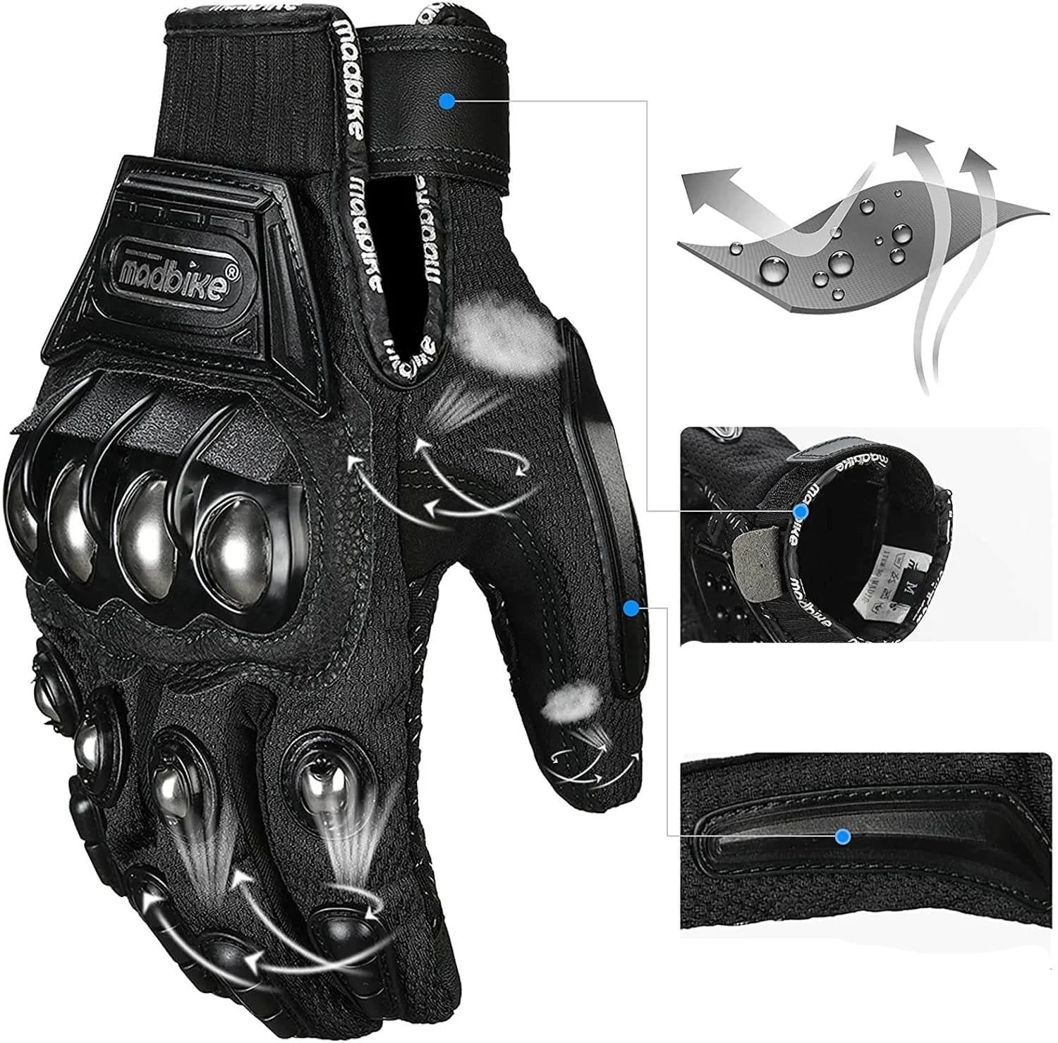 Guantes de Moto Madbike