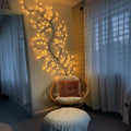 Elegante apliqué de pared en forma de rama para salón y pasillo