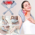 Healo Aparato de Masaje para el Cuello - Alivio Profundo de Shiatsu