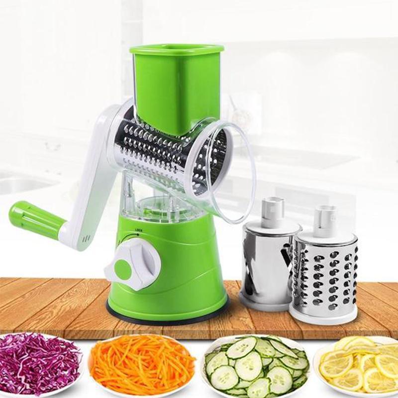 Cortador de Verduras Multifuncional | Rebanador - Acero Inoxidable