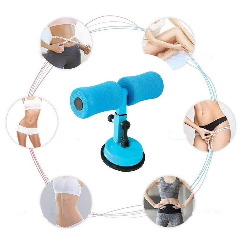 Barra de Sit-Up Multifuncional Ajustable para Entrenamiento en Casa