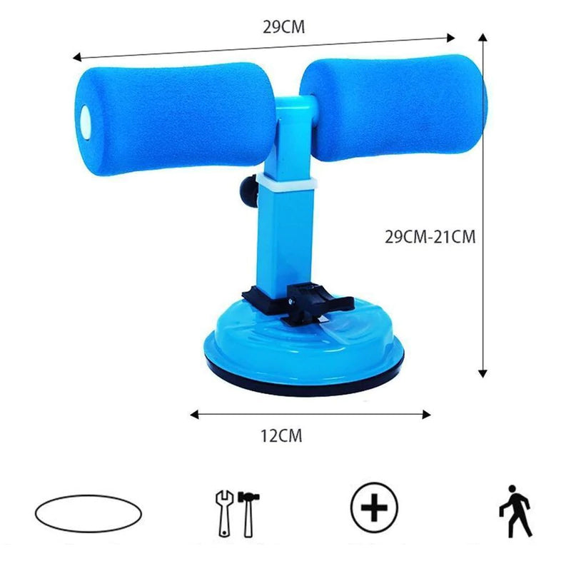 Barra de Sit-Up Multifuncional Ajustable para Entrenamiento en Casa