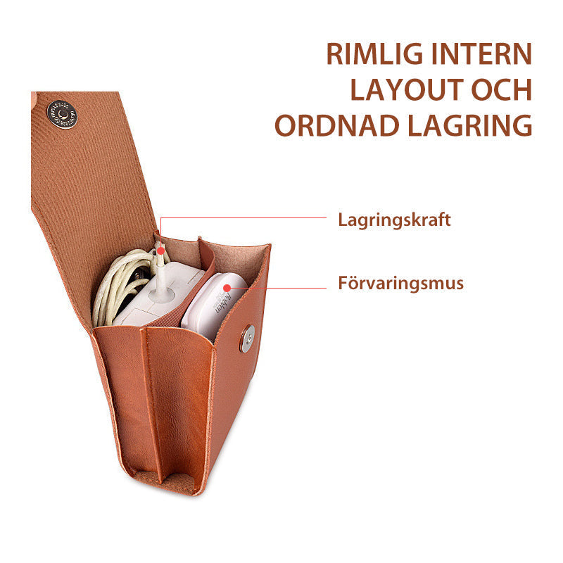 Bolsa Multifuncional para Laptop con Función de Soporte y Cuero PU