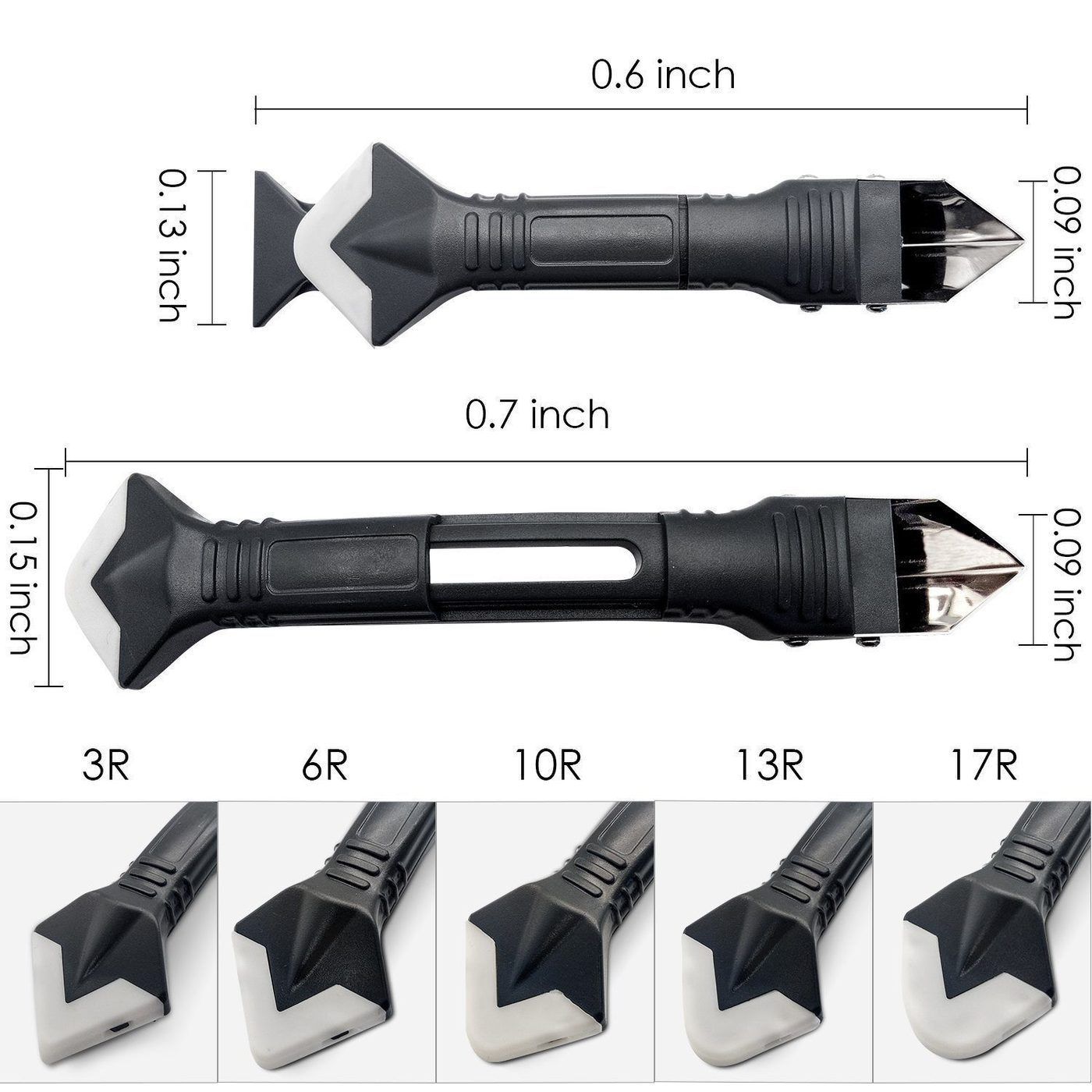 Removedor de Sellador de Silicona Multifuncional Unisex 3 en 1