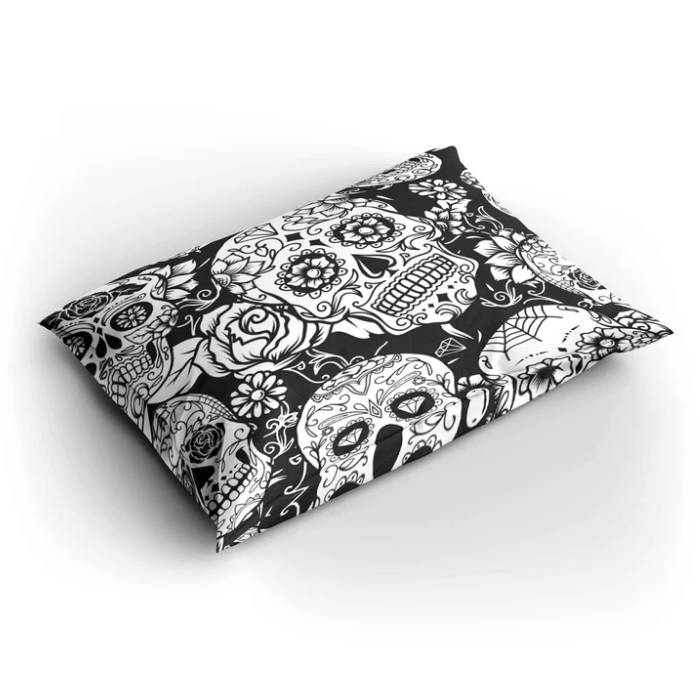 Juego de Cama Unisex con Diseño de Calavera – Comodidad Única para tu Tiempo de Sueño