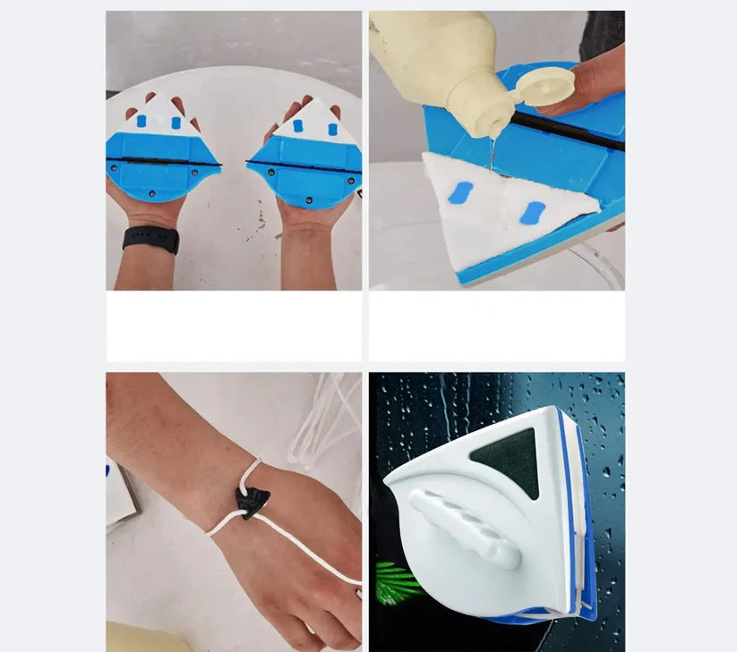 ClearMag - Limpiador magnético de ventanas para una limpieza segura y rápida