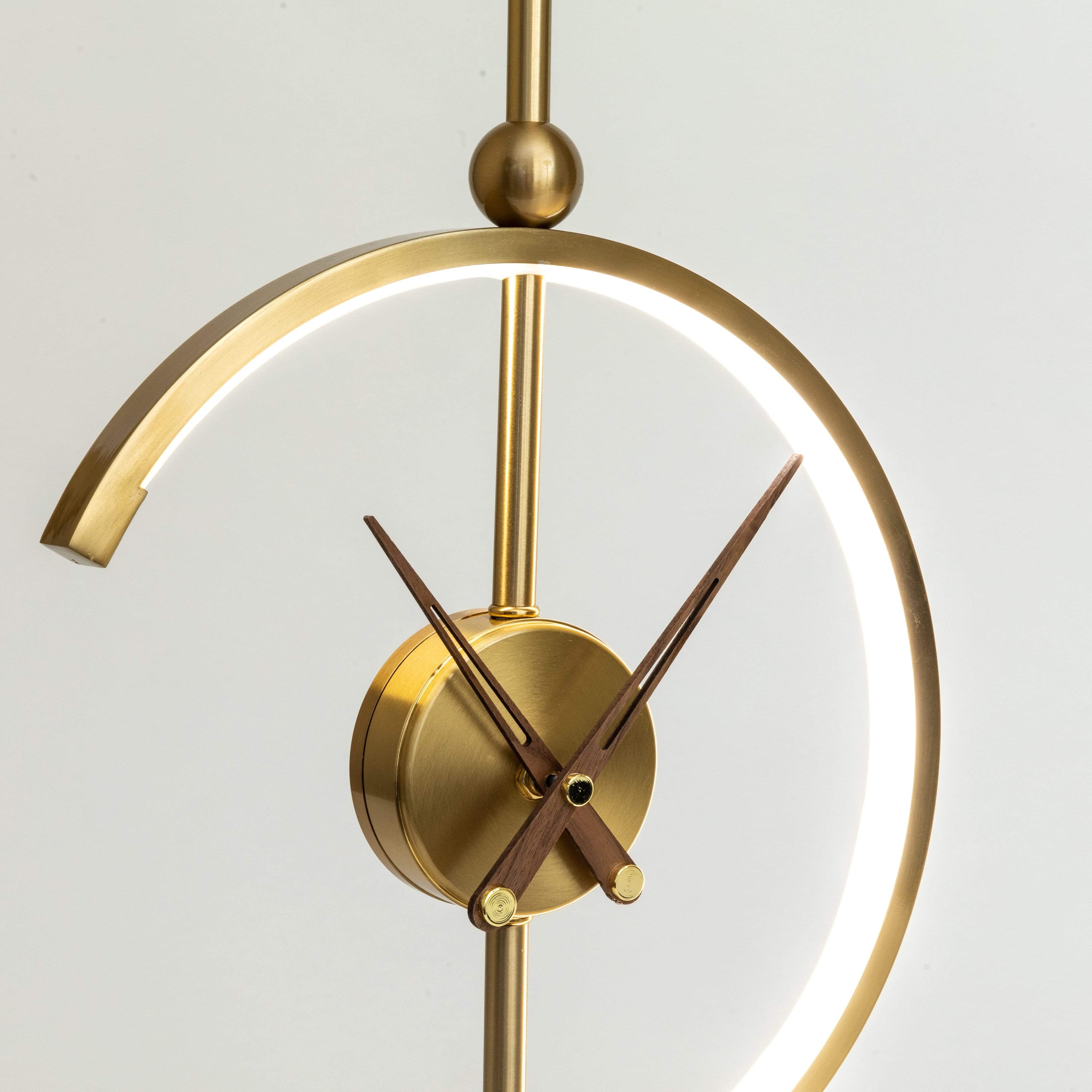 Aurelia – Reloj de mesa LED con función de carga Qi