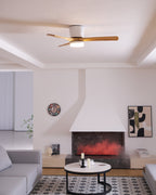 Ventilador de Techo Nórdica con Luz LED y Control Remoto