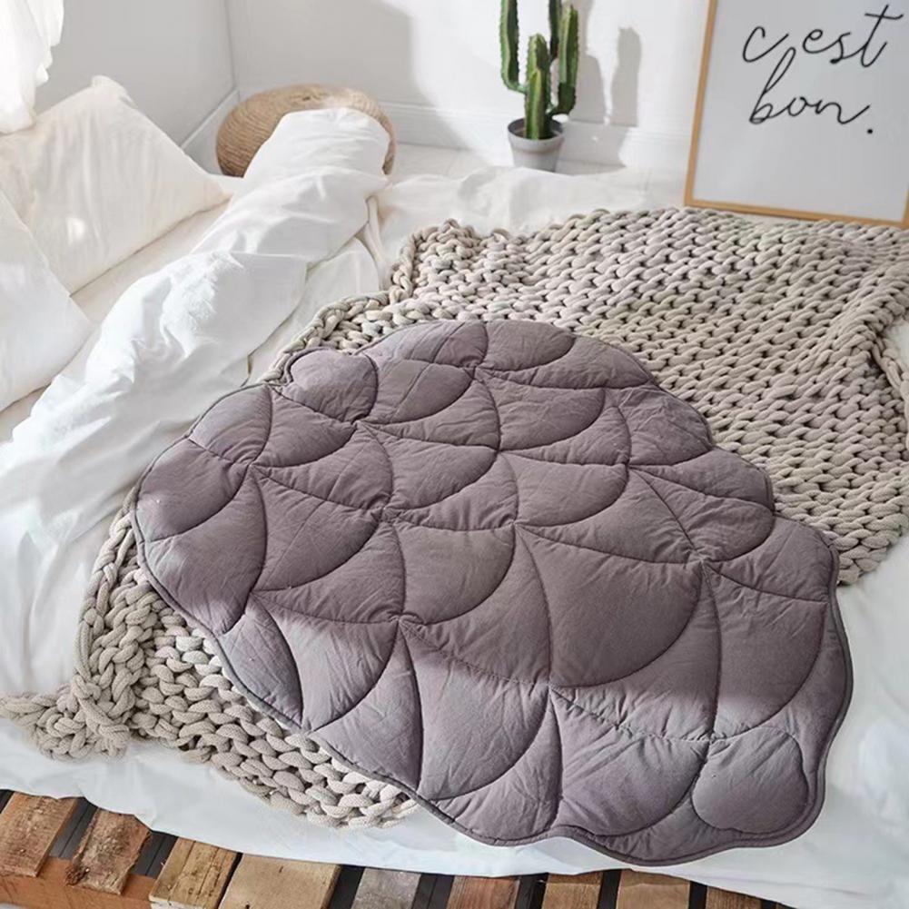 Nordisk Alfombra en Forma de Hoja para el Hogar – Suave y Decorativa