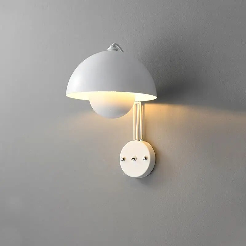 MushroomGlow - Lámpara de pared estilosa para una decoración encantadora