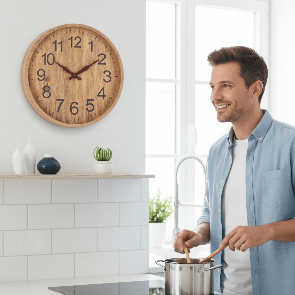 HOLZUUHR – Encanto natural para el hogar