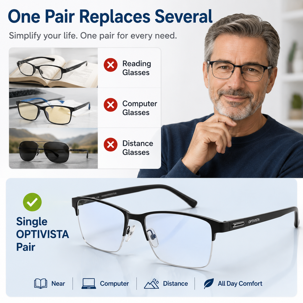 OPTIVISTA – Gafas para una Visión Clara a Todas las Distancias