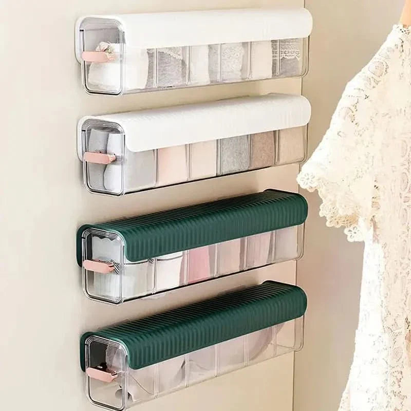 Caja de pared multifuncional para almacenamiento organizado