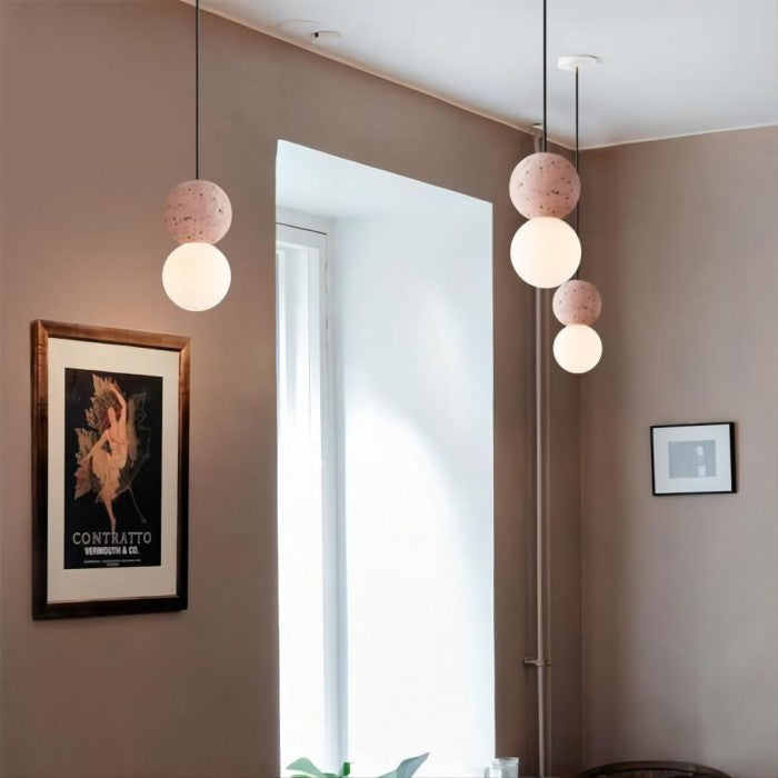 Oriva | lámpara colgante minimalista en forma de esfera
