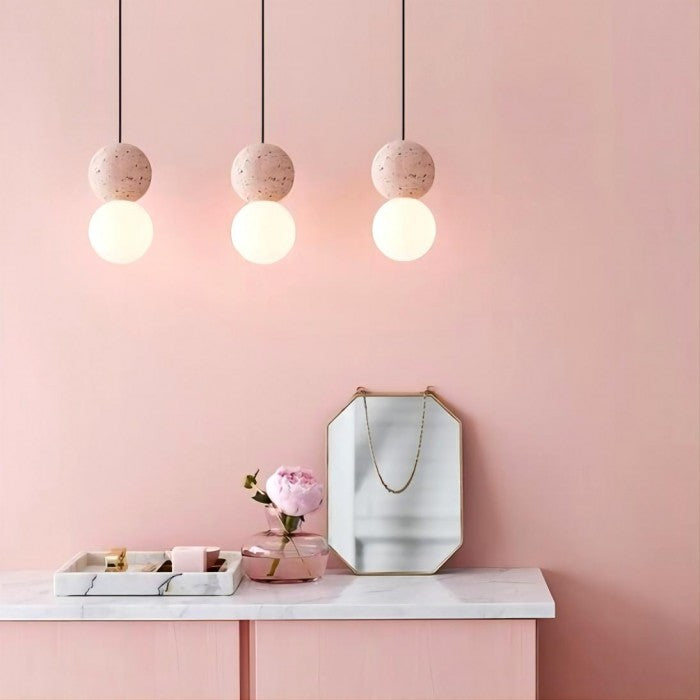 Oriva | lámpara colgante minimalista en forma de esfera