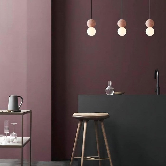 Oriva | lámpara colgante minimalista en forma de esfera