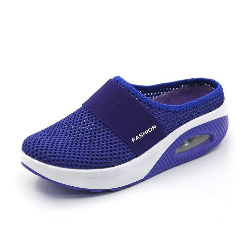 Zapatos ortopédicos slip-on para mujeres con almohadilla de aire