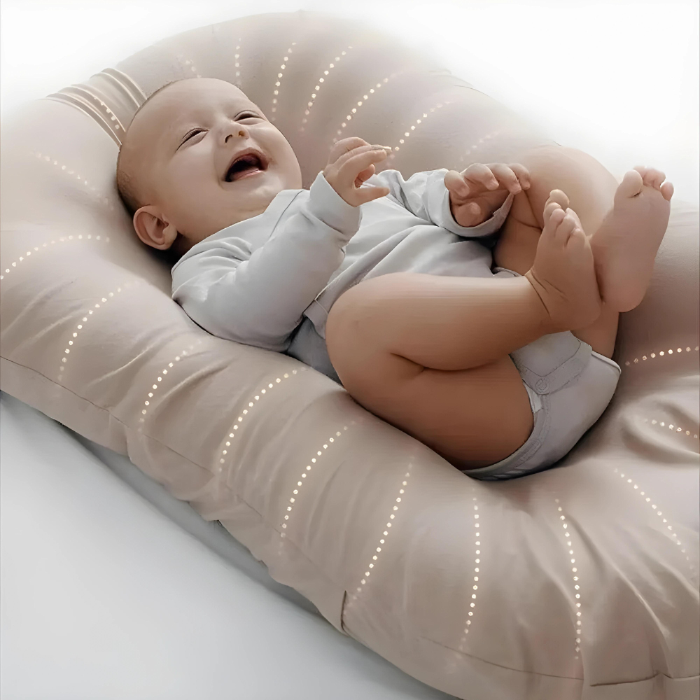 Cojín Ortopédico para Bebés para un Sueño Saludable