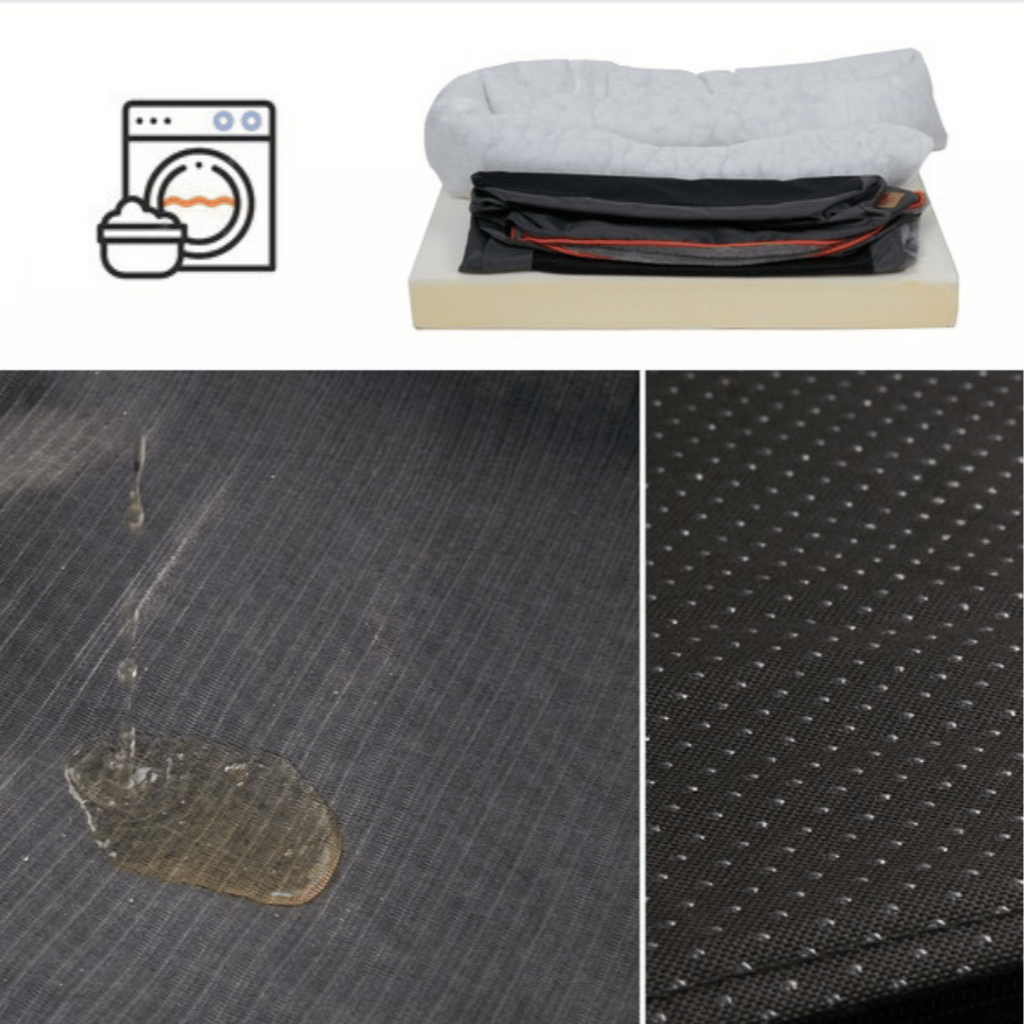 Cama Ortopédica de Espuma Viscoelástica para Perros de Grandes Razas