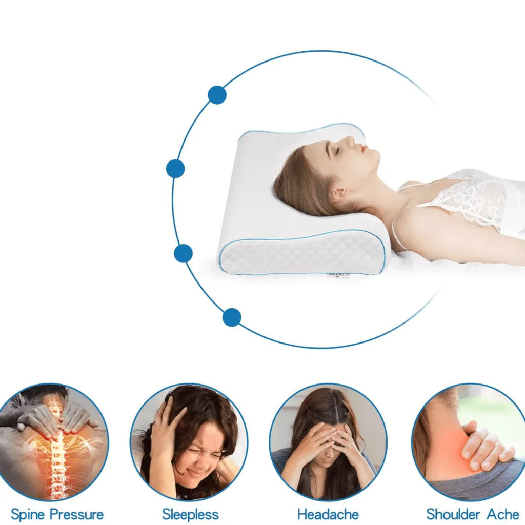 Cómoda Almohada de Espuma de Memoria Ortopédica