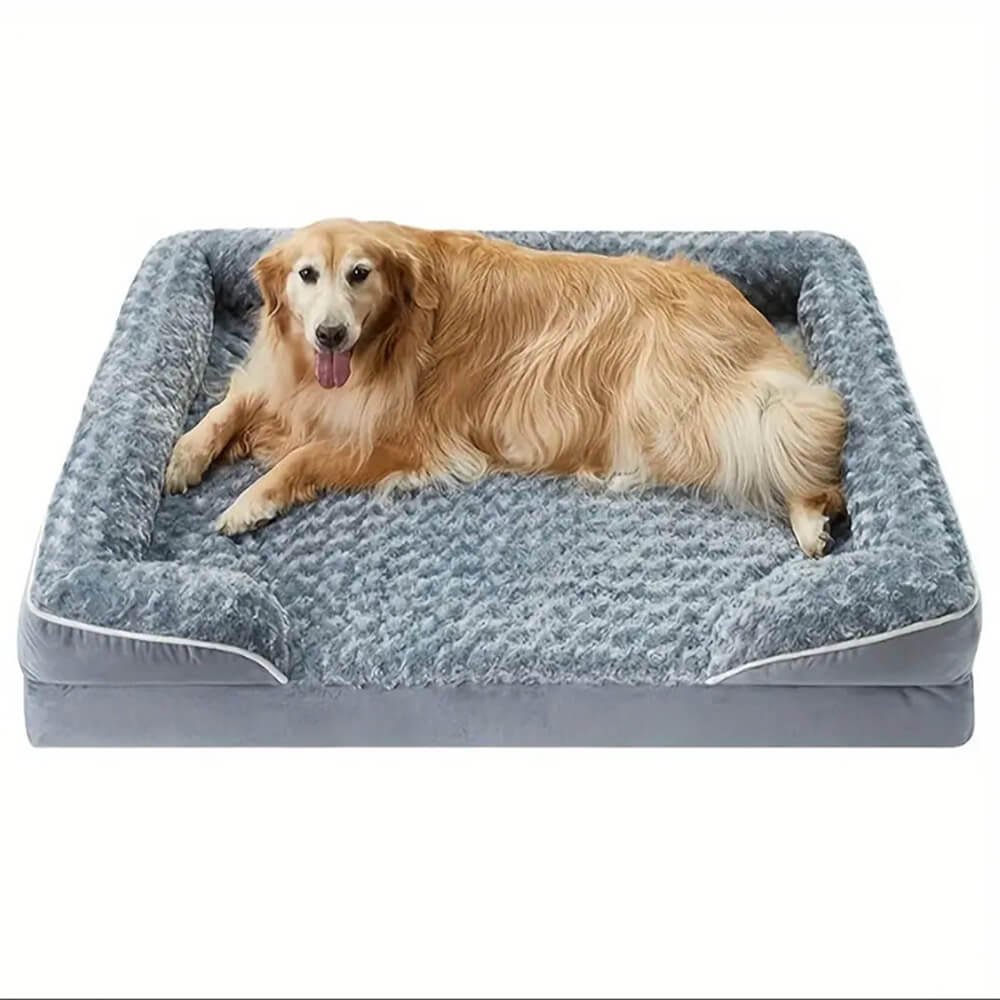 Cama Ortopédica Impermeable para Perros con Soporte Articular Superior