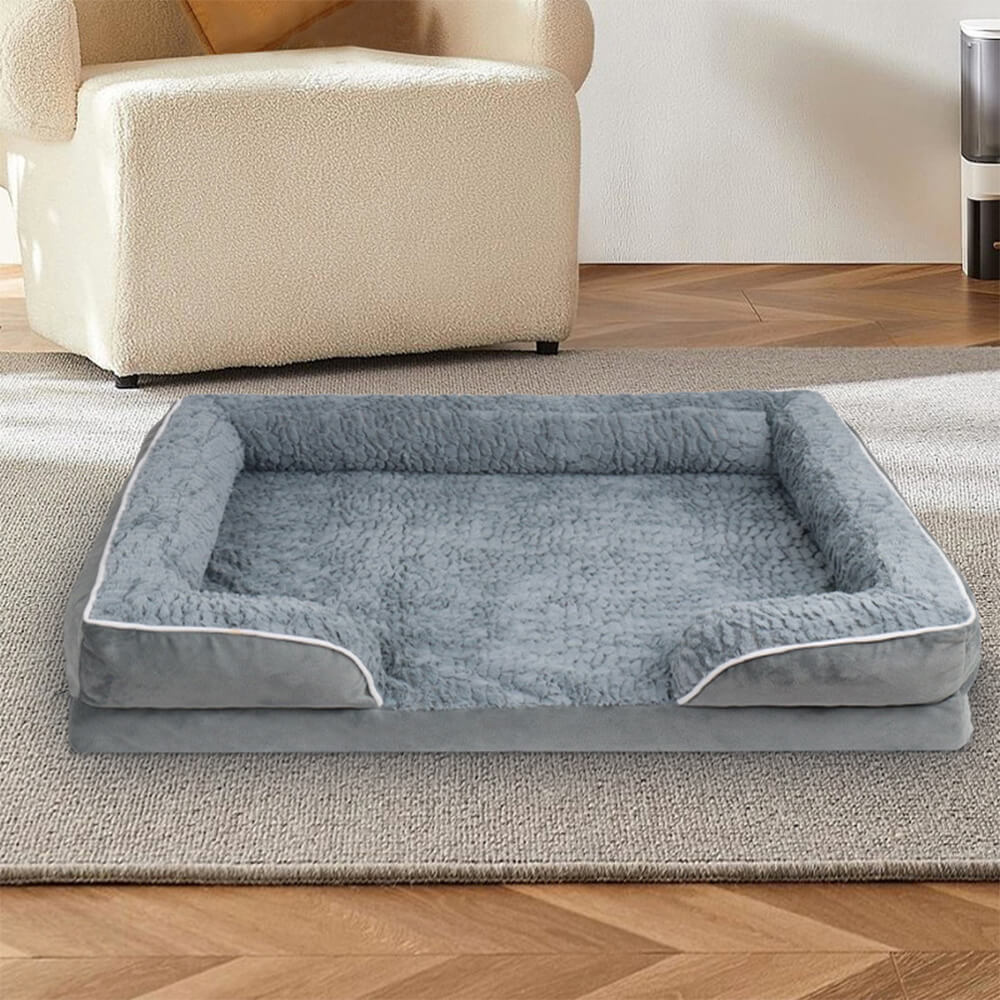 Cama Ortopédica Impermeable para Perros con Soporte Articular Superior