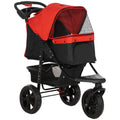 Carrito para Perros de Aventura al Aire Libre con Ruedas y Almacenamiento
