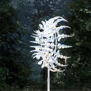 Decoración de Jardín con Molinete Cinético de Metal Antioxidante para Exterior