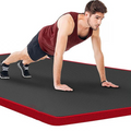 Esteras de Fitness para Hombres, Esteras de Yoga de Alta Densidad, Antideslizantes para Gimnasio y Hogar