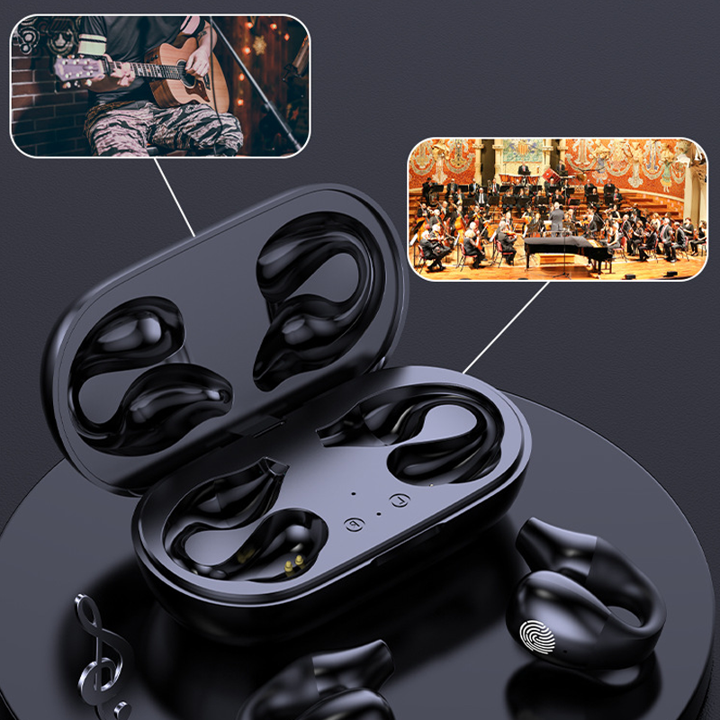 Auriculares Inalámbricos con Clip para la Oreja de Conducción Ósea