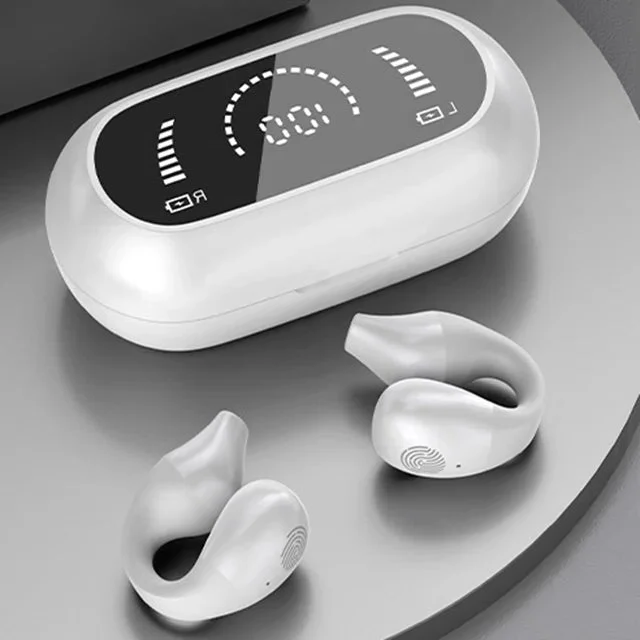 Auriculares Inalámbricos con Clip para la Oreja de Conducción Ósea