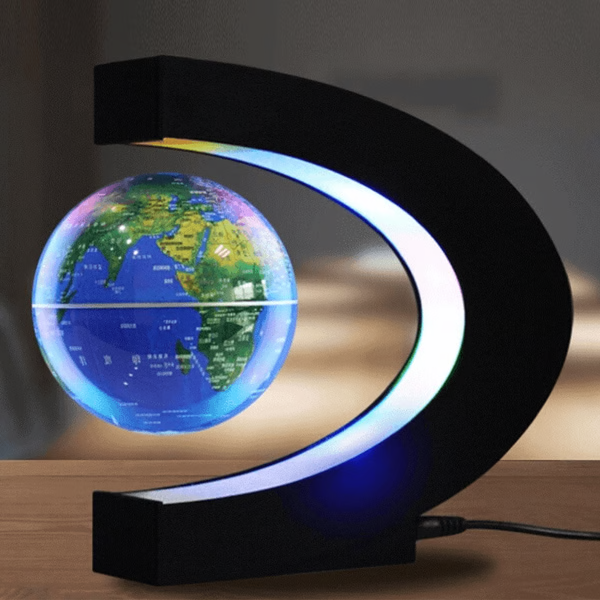 Globo Magnético Flotante con Luz LED