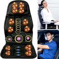 Lisslune | Cojín de Masaje con 8 Modos y Almohada Calentada para Cuello y Espalda para Coche y Hogar